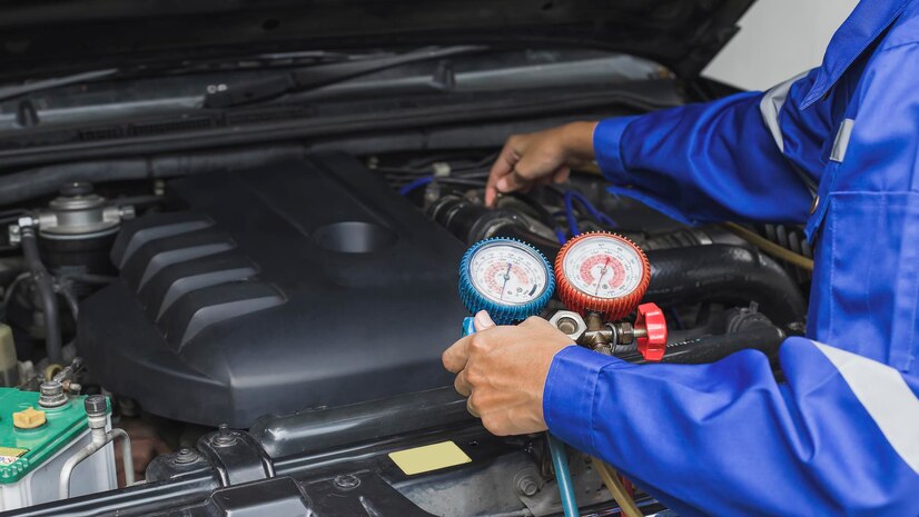 car-air-conditioner-check-service-leak-