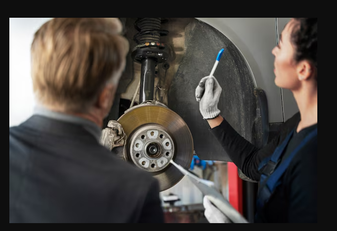 brake pad replacement